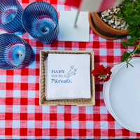 Baby You're A Firework 4th Of July Cocktail Paper Beverage Napkins