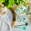 Beach Bach Club Customizable Stadium Cups - Beach Bachelorette Party Cups & Tropical Bach Weekend Favors