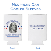 Ben Drankin Can Cooler Sleeve for 4th of July