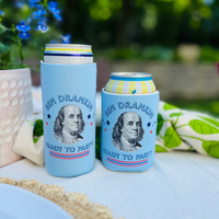 Ben Drankin Can Cooler Sleeve for 4th of July
