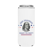 Ben Drankin Can Cooler Sleeve for 4th of July