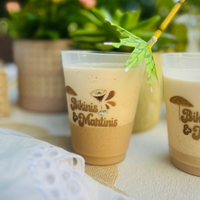 Bikinis And Martinis Frost Flex 16oz Drinking Cups | Espresso Martini Cups