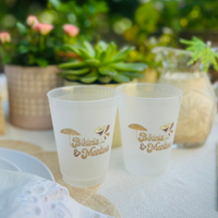 Bikinis And Martinis Frost Flex 16oz Drinking Cups | Espresso Martini Cups