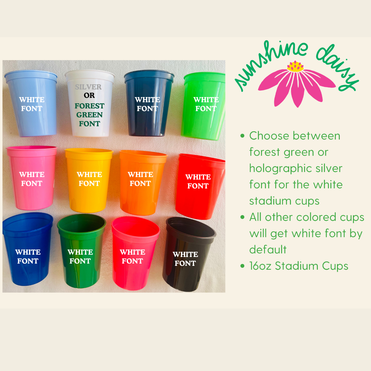 Last Trail Before The Veil Bachelorette 16oz Stadium Cups