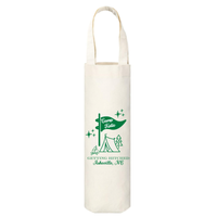Camp Bachelorette Customizable Canvas Wine Bag | Last Trail Before The Veil Bachelorette