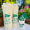Camp Bachelorette Customizable Canvas Wine Bag | Last Trail Before The Veil Bachelorette
