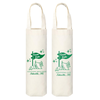 Camp Bachelorette Customizable Canvas Wine Bag | Last Trail Before The Veil Bachelorette
