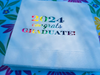 2024 Congrats Graduate! Cocktail Paper Beverage Napkins