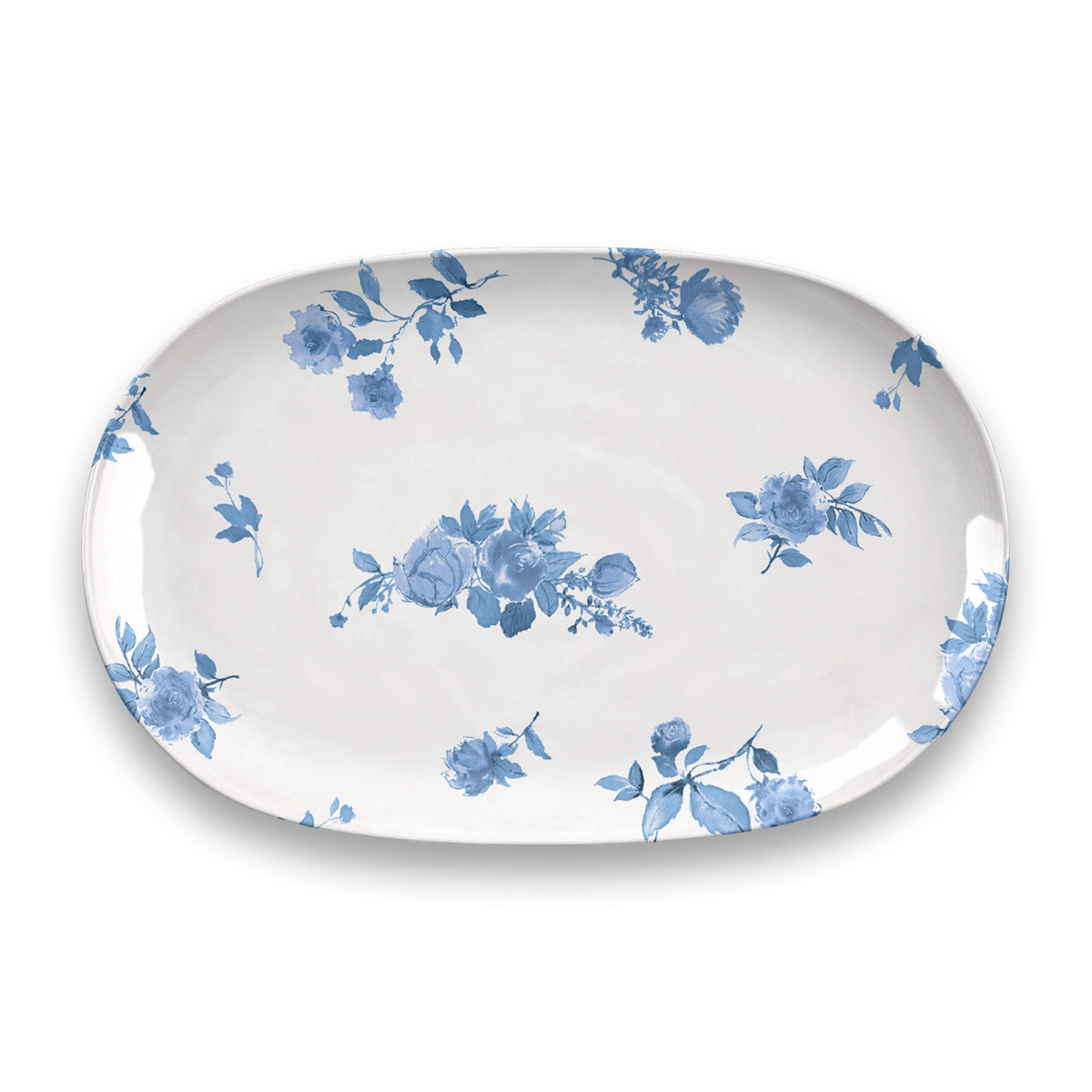 Cottage Florals Large Platter