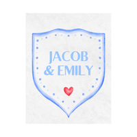 Custom Wedding or Engagement Wine Label | Personalized "She Said Yes" or "Forever" Wine Label