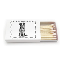 Personalized Pet Matchbox Labels With Matches for Pet Owners