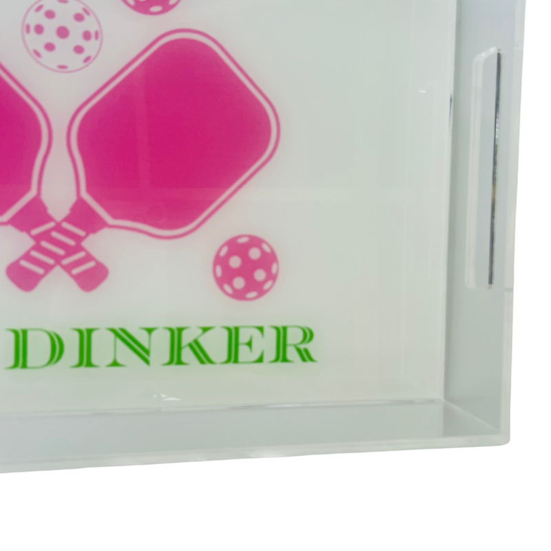 Day Dinker Pickleball Acrylic Tray, 11" x 17"