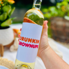 Drunkin' Grownups Funny Wine Label