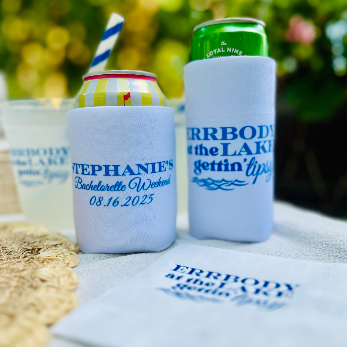 Errbody At The Lake Gettin' Tipsy Can Cooler