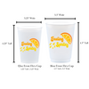 Feeling Spritzy Frosted Drinking Cup, 16oz