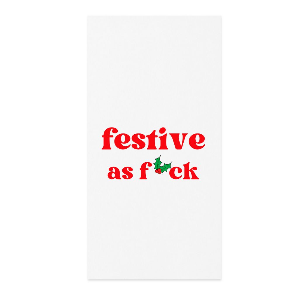 Festive as F*ck Paper Guest Towels