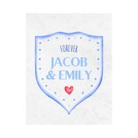 Custom Wedding or Engagement Wine Label | Personalized "She Said Yes" or "Forever" Wine Label