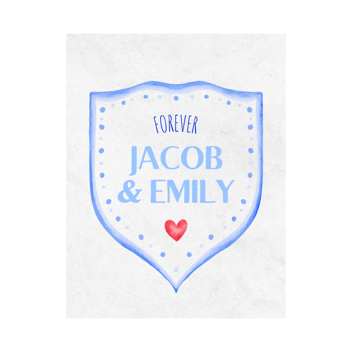 Custom Wedding or Engagement Wine Label | Personalized "She Said Yes" or "Forever" Wine Label