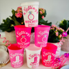 Getting Hitched Disco Cowgirl Customizable Stadium Cup | Last Rodeo Bachelorette | Bride's Last Ride