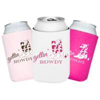 Gettin' Rowdy Custom Can Cooler Sleeves