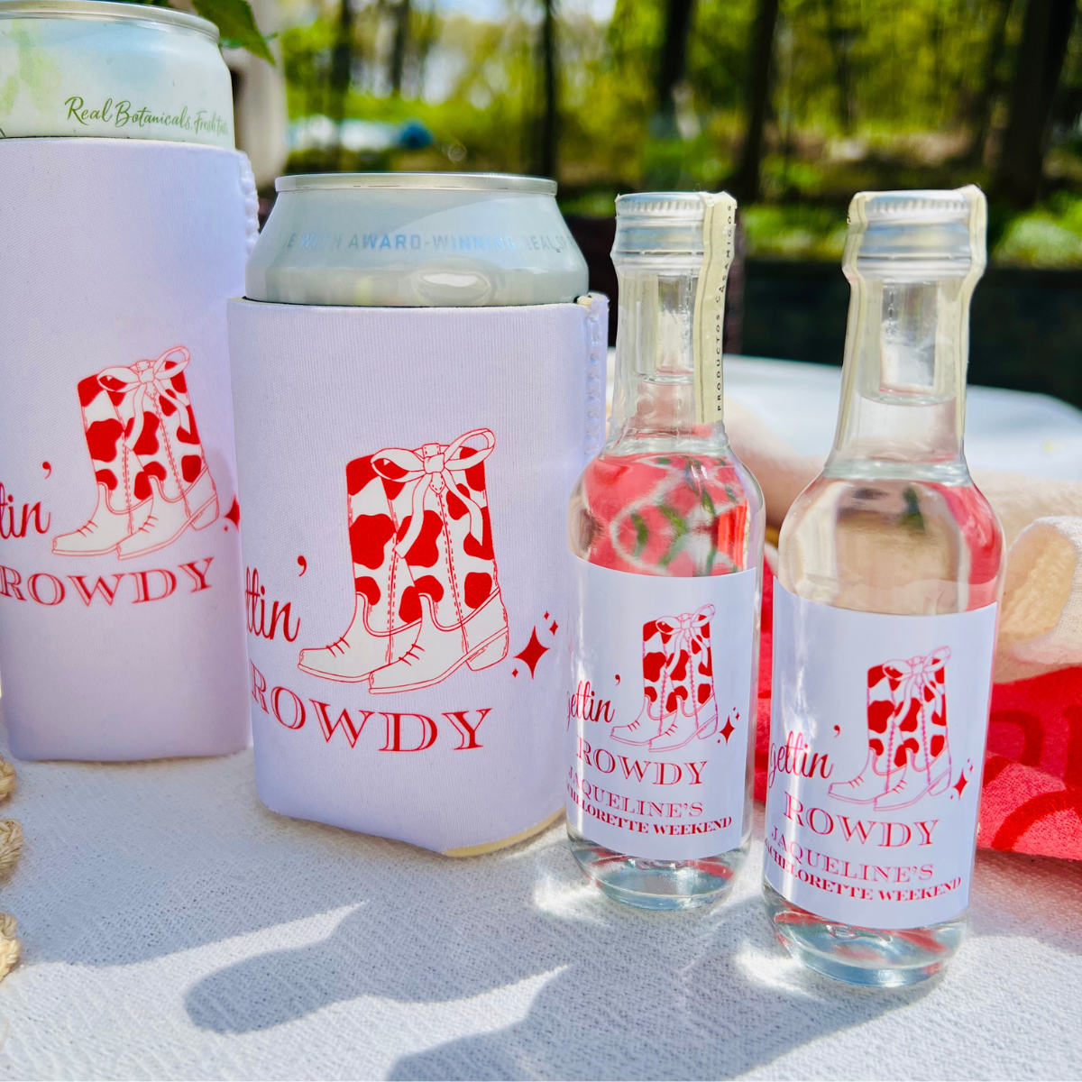 Gettin' Rowdy Custom Can Cooler Sleeves