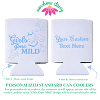 Girls Gone Mild Foam Can Cooler Sleeves, Standard & Skinny