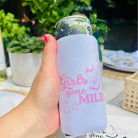 Girls Gone Mild Foam Can Cooler Sleeves, Standard & Skinny