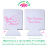 Girls Gone Mild Foam Can Cooler Sleeves, Standard & Skinny