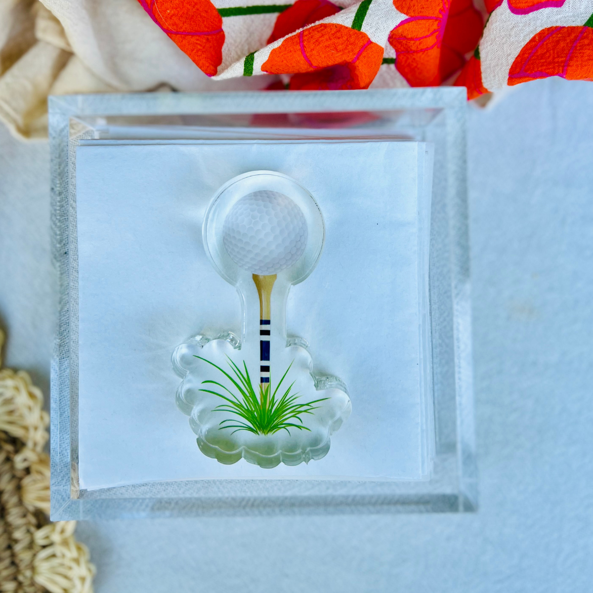 Golf Tee Napkin Weight