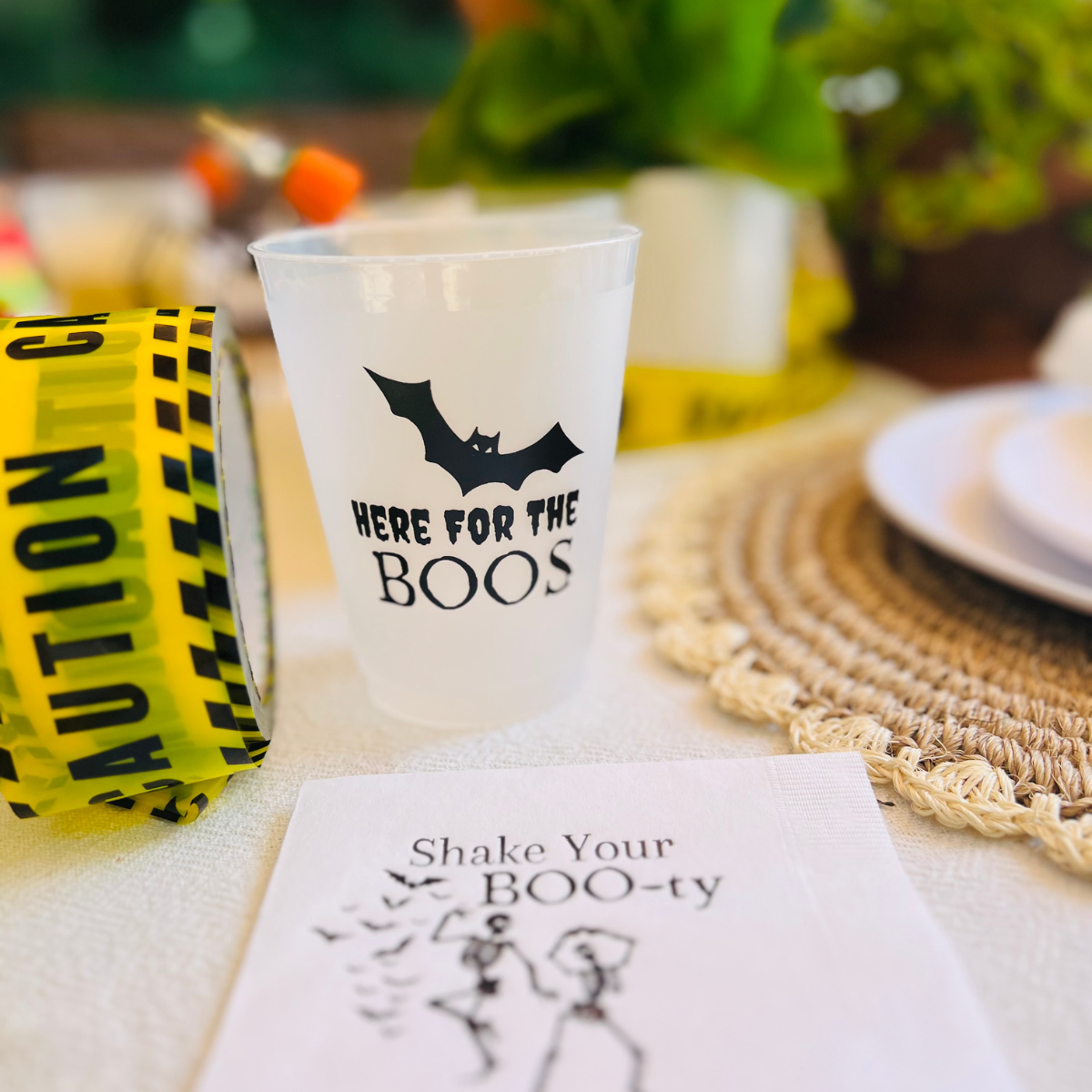 Here For The Boos Frost Flex Drinking Cups, 16oz