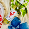 In A Pinch I'll Drink Anything Lobster Wine Label | Lobster Bake Décor