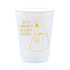 "It's About Damn Time" Engagement Party Cups | Fun Engagement Part Décor | 12oz & 16oz