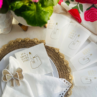 "It's About Damn Time" Engagement Party Cups | Fun Engagement Party Décor | 12oz & 16oz