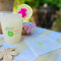 Last Margarita As A Señorita Bachelorette Frosted Drinking Cups, 16oz | Margaritas and Matrimony