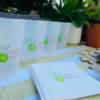 Last Margarita As A Señorita Bachelorette Cocktail Paper Napkins