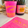 Last Rendez Veuve Stadium Cup | Veuve Before Vows Bachelorette | Customizable Bachelorette Cups