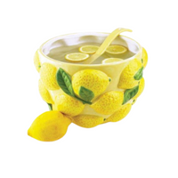 Lemon Punch Bowl & Ladle Set