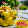 Lemon Punch Bowl & Ladle Set