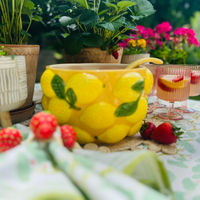 Lemon Punch Bowl & Ladle Set