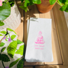Let That Shit Go Pink Buddha Paper Guest Towels, Pack of 30 | Fun Bathroom Décor