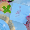 Let That Shit Go Paper Cocktail Napkins, Soft Pink