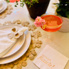 Let's Get Fizzicle Cocktail Paper Beverage Napkins, Rose Gold