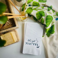 Let's Get Nauti Guest Towels, Pack of 30