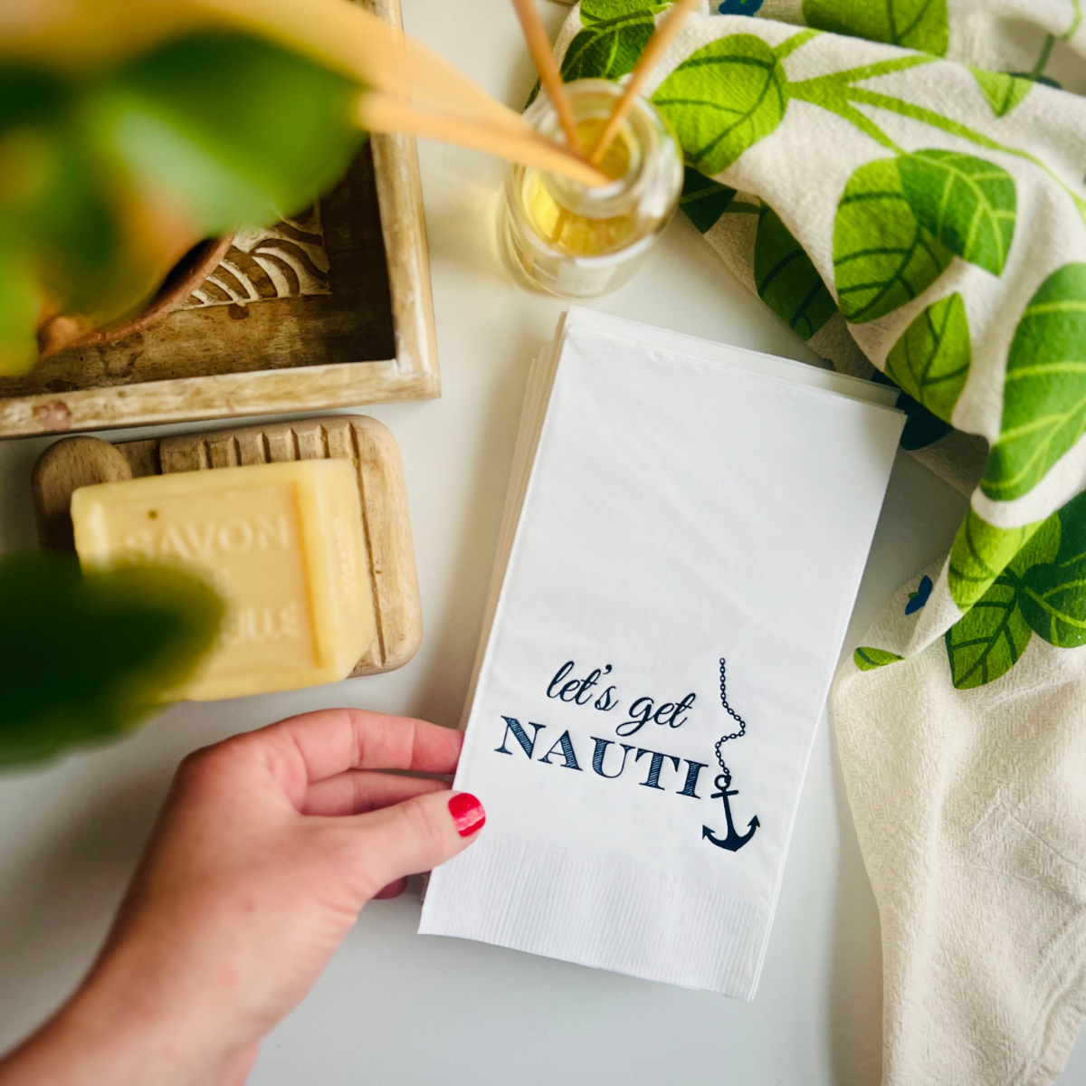 Sunshine Daisy Guest Towels