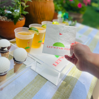 Let's Par-Tee Golf Cocktail Paper Beverage Napkins