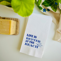 Life Is Better At The Beach Paper Guest Towels, Pack of 30