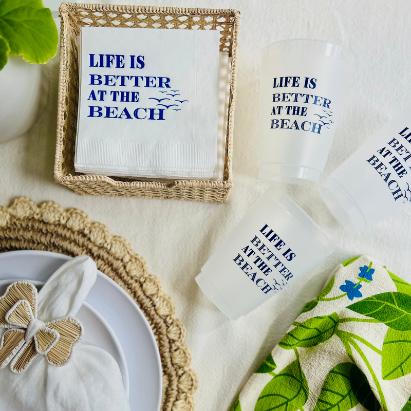 Life Is Better At The Beach Frost Flex Cups, 16oz
