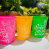 Love in Full Bloom Bridal Shower & Bachelorette Stadium Cups