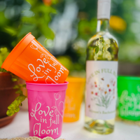 Love in Full Bloom Bridal Shower & Bachelorette Stadium Cups