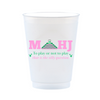 Mahj: To Play Or Not To Play Frost Flex 16oz Drinking Cups